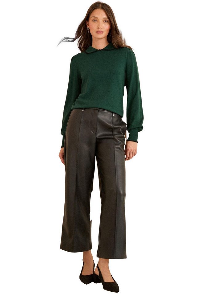 Love & Roses Strickpullover Love & Roses Strickpullover mit Kragen, Petite (1-tlg) von Love & Roses