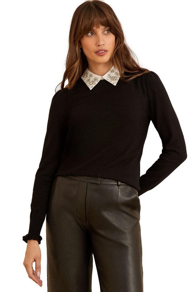 Love & Roses Strickpullover Love & Roses Strickpullover mit Kragen, Regular (1-tlg) von Love & Roses