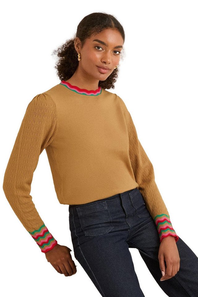 Love & Roses Strickpullover Love & Roses Strickpullover mit Streifen, Regular (1-tlg) von Love & Roses