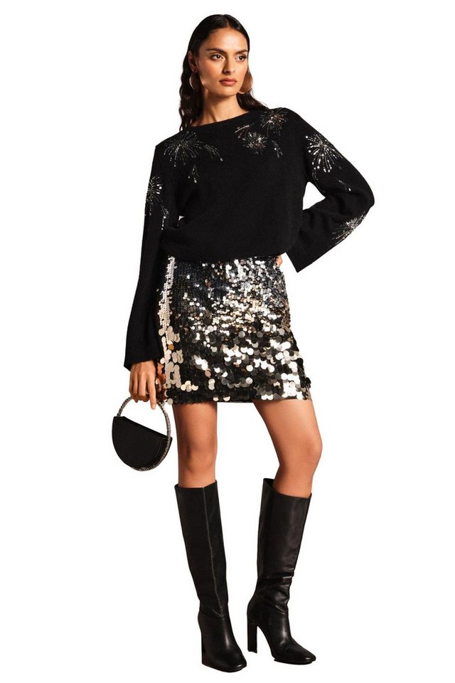 Love & Roses Strickpullover Love & Roses Strickpullover mit Verzierung Regular (1-tlg) von Love & Roses