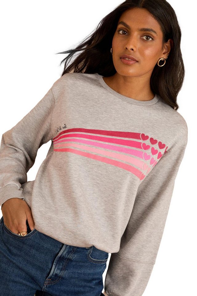 Love & Roses Sweater Love & Roses Sweatshirt aus Jersey, Regular (1-tlg) von Love & Roses