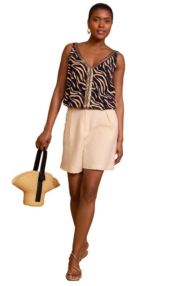 Love & Roses Trägertop Love & Roses Trägertop mit V-Ausschnitt, Petite (1-tlg) von Love & Roses