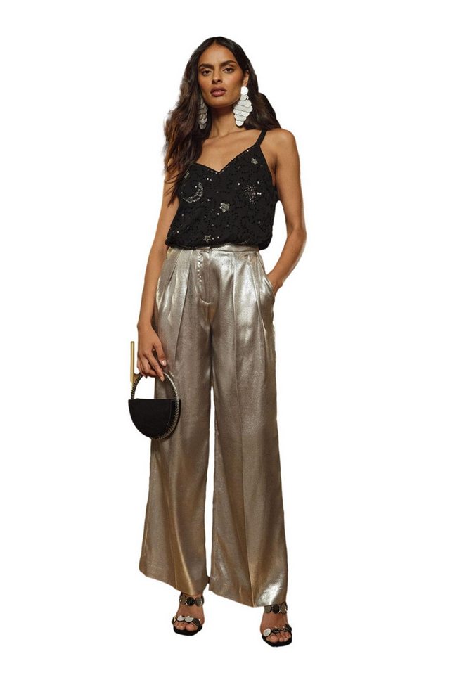 Love & Roses Trägertop Love & Roses Trägertop mit V-Ausschnitt (1-tlg) von Love & Roses