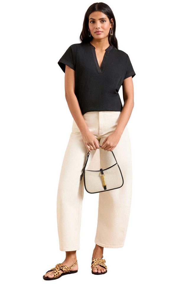 Love & Roses V-Shirt Love & Roses T-Shirt mit V-Ausschnitt, Regular (1-tlg) von Love & Roses