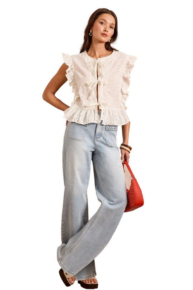 Love & Roses Weite Jeans Love & Roses Jeans mit weitem Bein, Regular (1-tlg) von Love & Roses