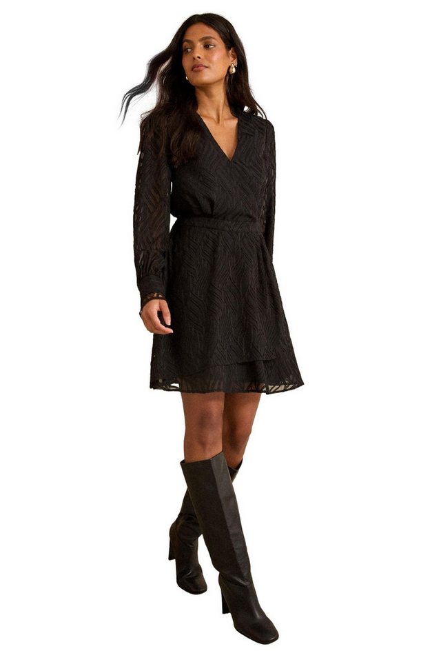 Love & Roses Wickelkleid Love & Roses Minikleid in Wickeldesign (1-tlg) von Love & Roses