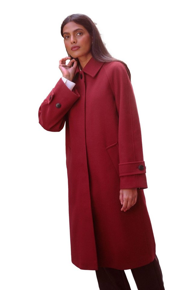 Love & Roses Wollmantel Love & Roses Kurzmantel, Regular (1-tlg) von Love & Roses