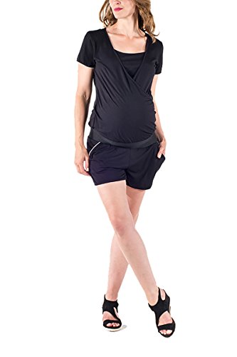 Love2Wait Cargoshorts Kurze Hose Umstands Umstandsshorts Shorty Umstandsmode Damen Hose von Love2Wait