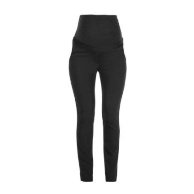 Love2wait Damen Pants Business Umstandshose, Schwarz(Black004_Black), W26/L34(Herstellergröße:26) von Love2wait