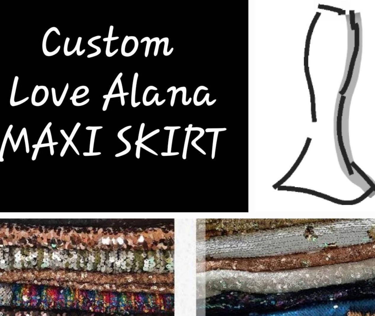 Amerikanisch Hergestellt Benutzerdefinierte Maxi - Jede Größe Oder Höhe | xs-2x, Plus, Groß Usw. Versand in 3-5 Tagen. Hergestellt Von Mir Los von LoveAlanaSparkle