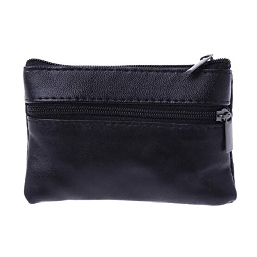 LoveAloe Herren Clutch Taschen Organizer Visitenkarte Scheckheft Brieftasche Geldbörse, Schwarz von LoveAloe