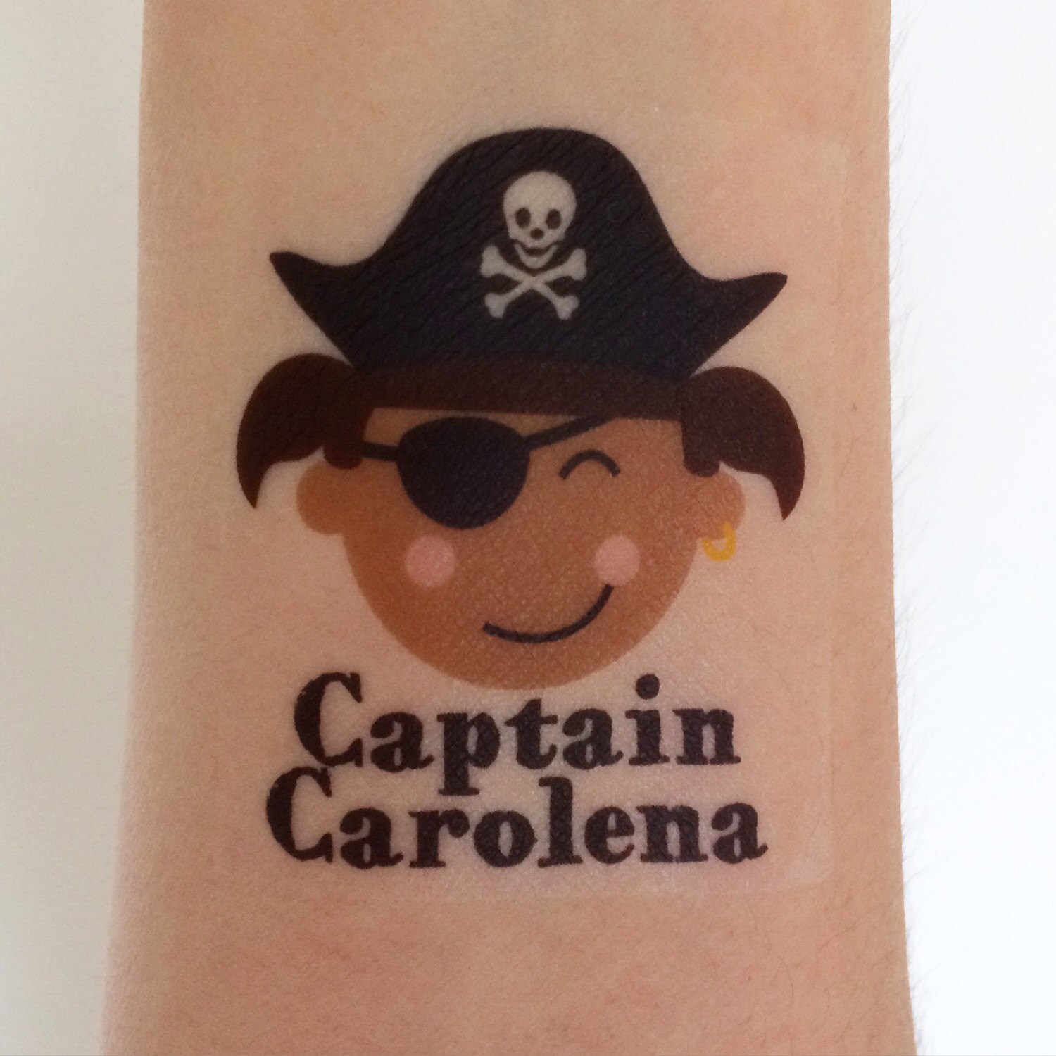 12 Personalisierte Piraten Temporäre Tattoos 12 Personalisierte Piraten Temporäre Tattoos von LoveAndLion