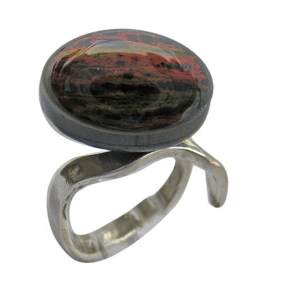 Fusing Glass Pet Erinnerungs Ring ~ Vintage Schwarz Fusing Glass Pet Erinnerungs Ring ~ Vintage Schwarz von LoveAshesMemorials