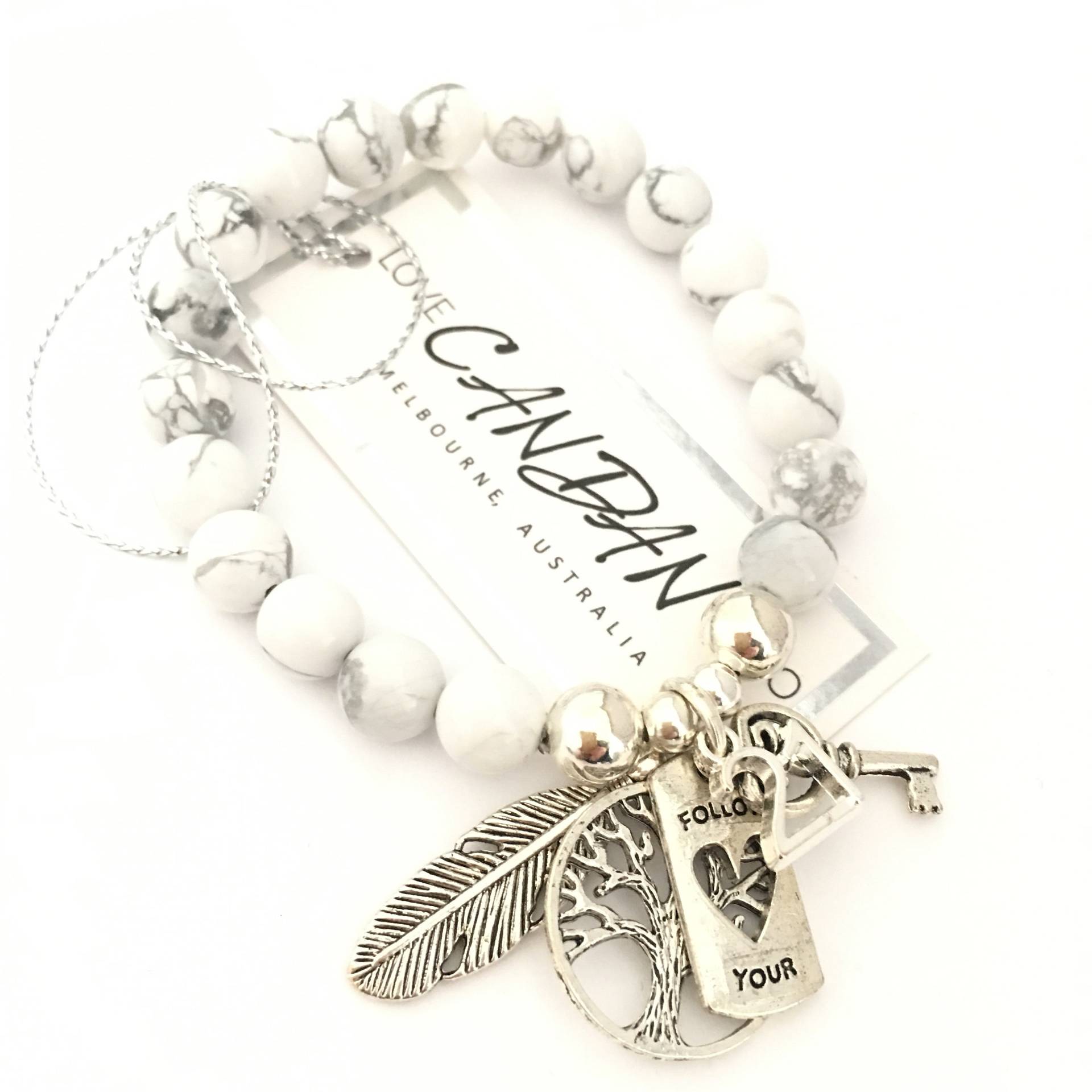 21. Geburtstagsgeschenk Schlüssel Armband Schmuck Freundschaft Perlen Baum Des Lebens Engel Feder Charms von LoveCandanxoxo