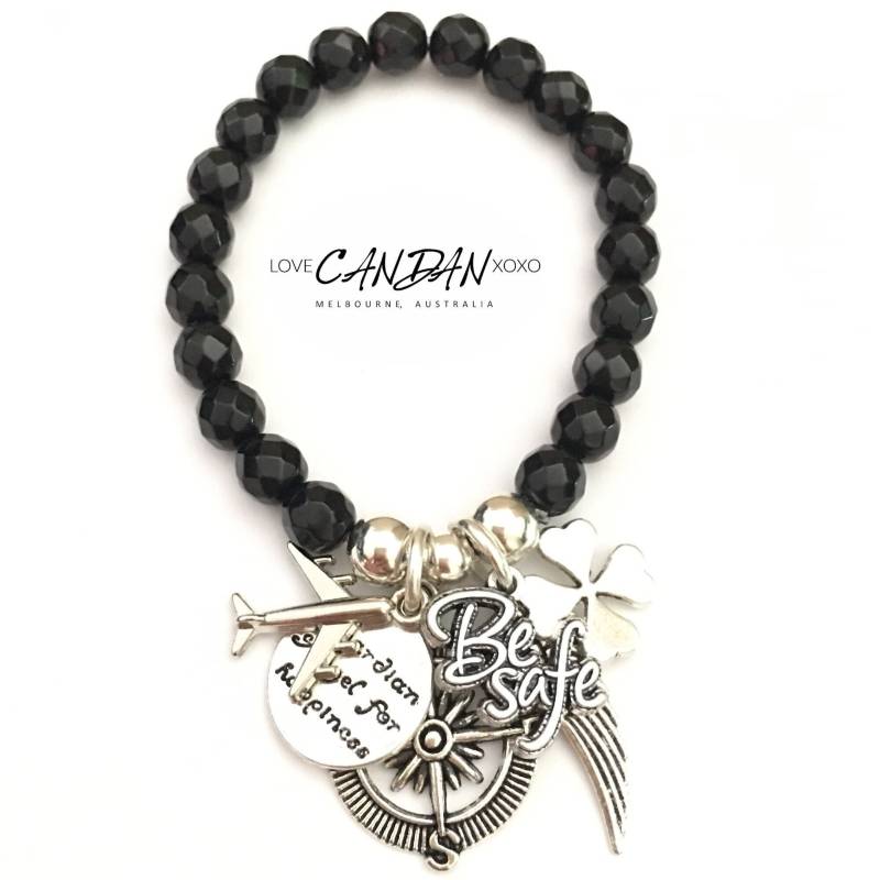 Be Safe Traveling Perlen Armband Geschenk Kompass Flugzeug Klee Engel Flügel Schutzengel Für Glücksbringer Charms Be Safe Traveling Perlen Armband Geschenk Kompass Flugzeug Klee Engel Flügel Schutzengel Für Glücksbringer Charms von LoveCandanxoxo