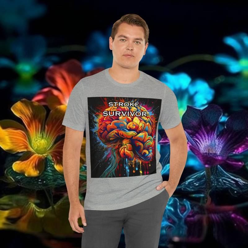 Stroke Survivor Triumph Over Widrigkeiten - Inspirieren, Stärken Und Schärfen Sie Das Bewusstsein Mit Diesem Auffälligen T-Shirt von LoveCarpeDiem