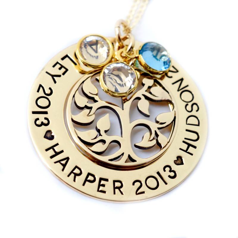 Personalisierte Gold Oma Halskette, Geschenk Für Oma, Muttertag Mama Nana Großmutter Halskette Personalisierte Gold Oma Halskette, Geschenk Für Oma, Muttertag Mama Nana Großmutter Halskette von LoveItPersonalized