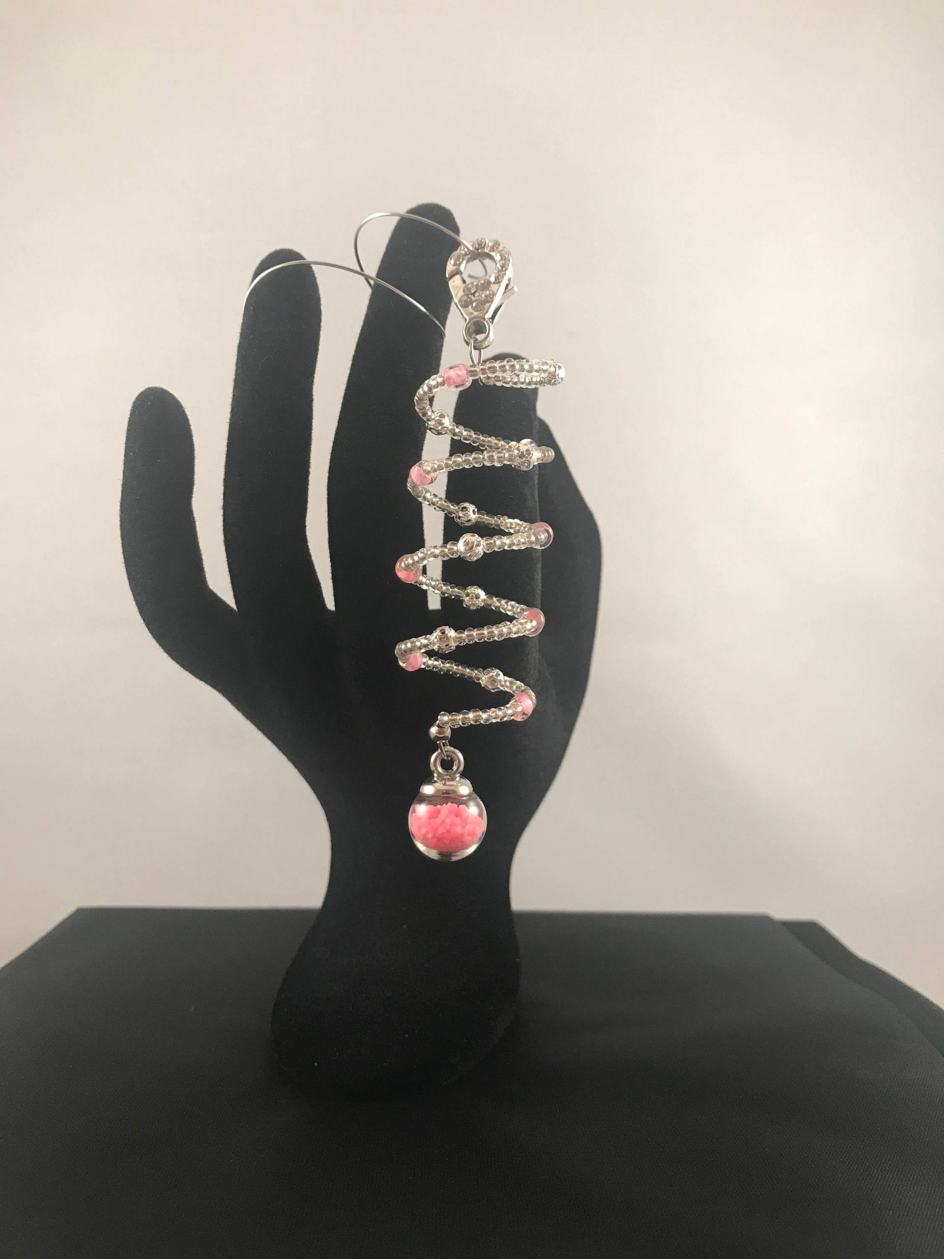 Geldbeutel Charme, Reissverschluss, Tasche Zubehör, Rosa Und Klar, Im Dunkeln Leuchten, Geldbörse Bloing von LoveLeeBling