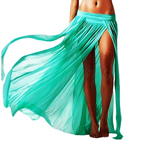 Damen Pareo Rock Badeanzug Cover Erwachsene Mädchen Lang Aqua Grün Geschenk Weihnachten Geburtstag Minirock Kurzer Rock Meer Entspannung von LoveLegis