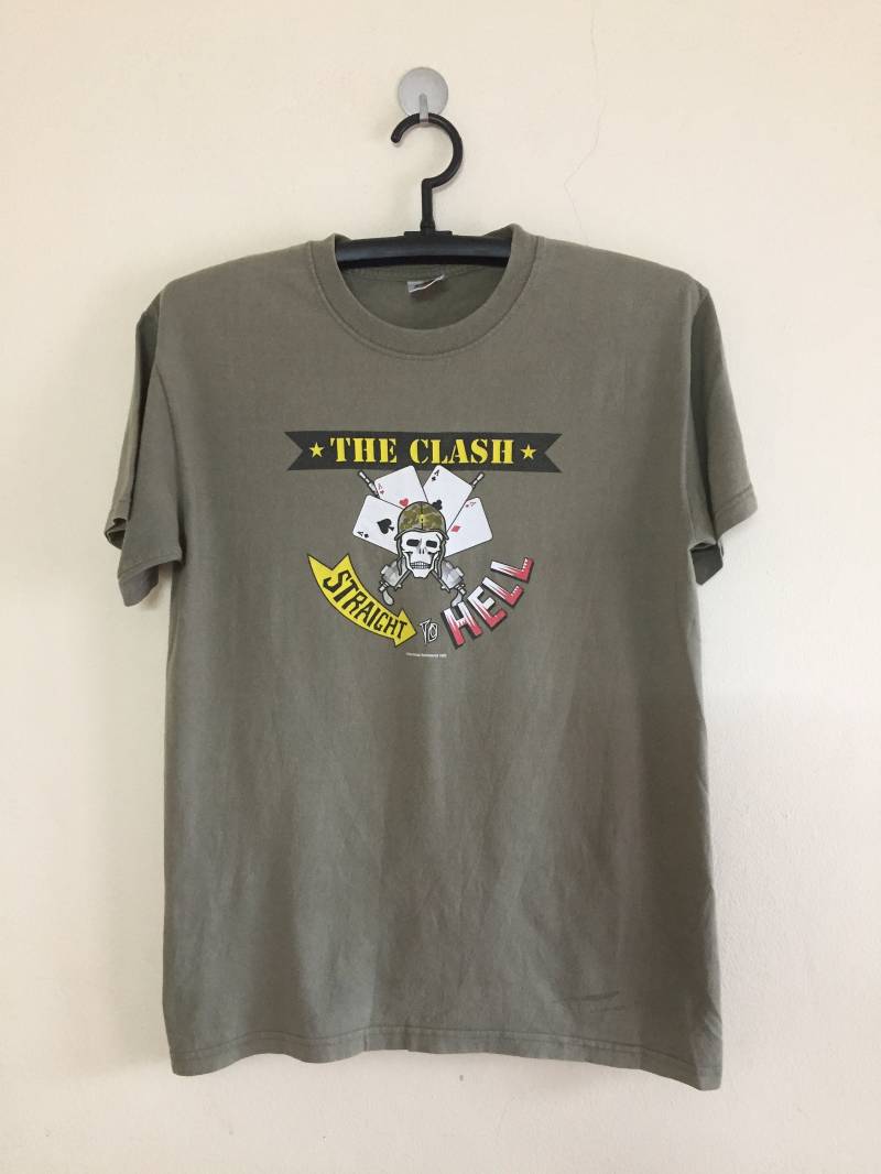 Vintage The Clash Band T-Shirt Aus Der Serie 03 Vintage The Clash Band T-Shirt Aus Der Serie 03 von LoveLittleClothings