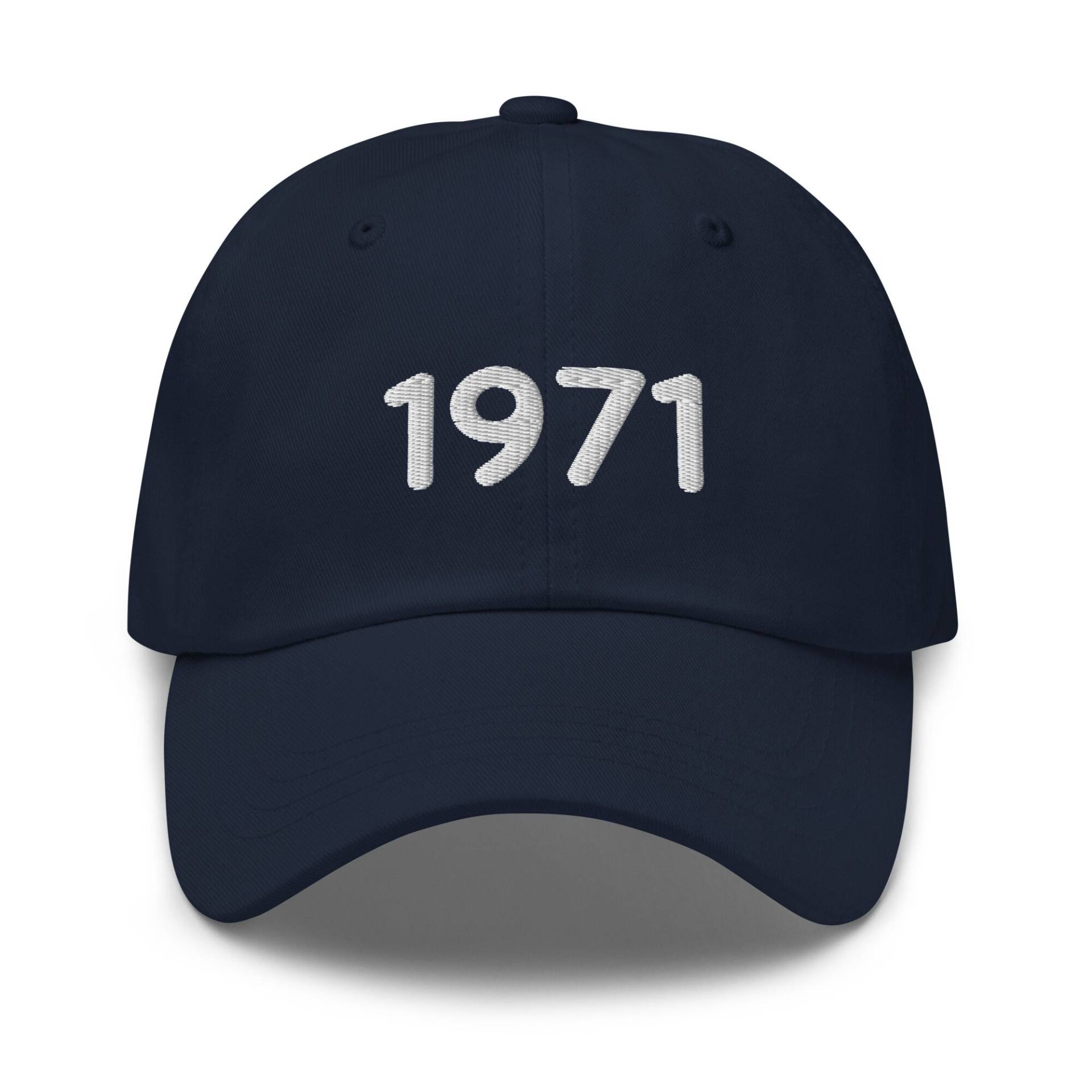 1971 Geburtstagsmütze Für Männer Verstellbare Papa Mütze Baseballmütze Frauen Geburtsjahr 51. Geburtstag Geschenk Sie von LoveMeLoveMyShirts