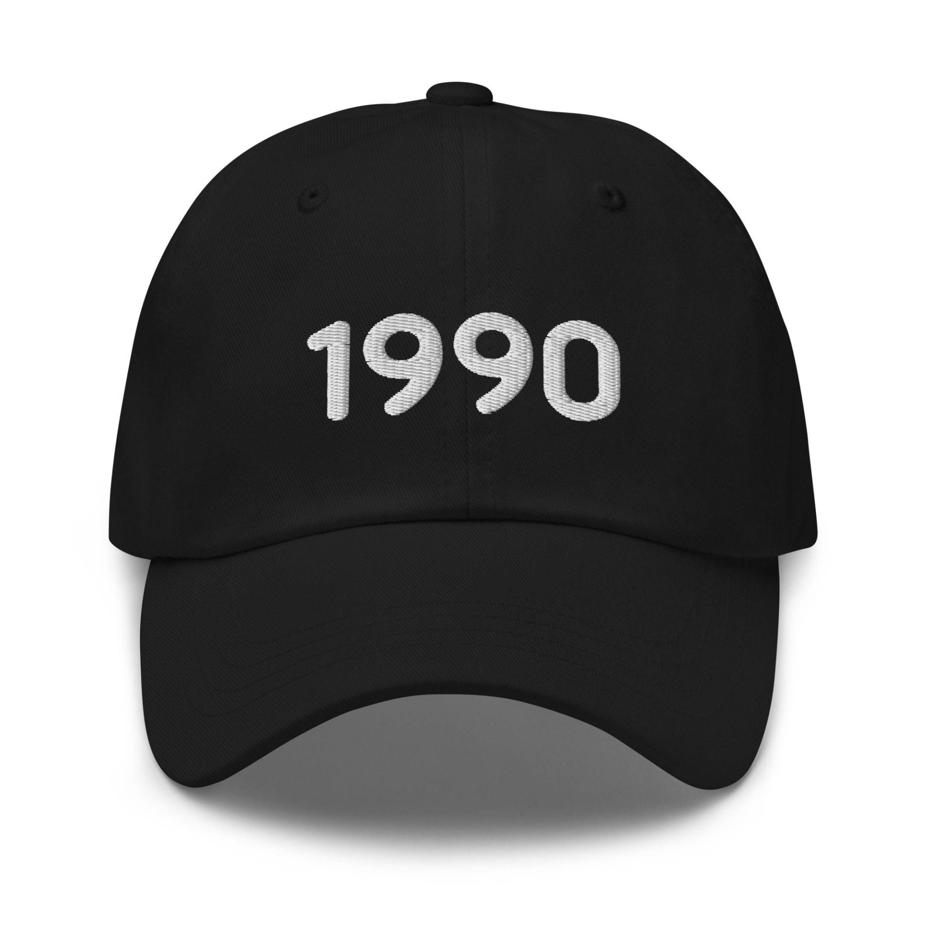 1990 Nummer Geburtstag Baseballmütze Für Männer Frauen Bestickt Personalisierte Name 33. Geburtstagsgeschenk Sie von LoveMeLoveMyShirts