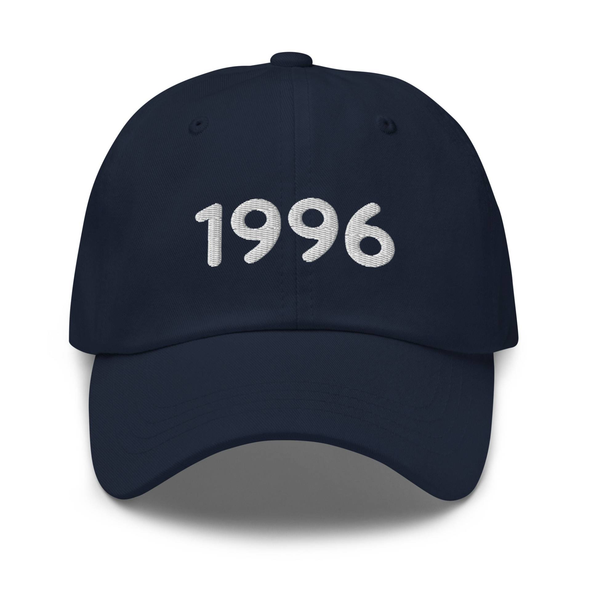 Bestickte 1996 Nummer Geburtstagskappe Für Männer Frauen Baseballmütze Mit Personalisiertem Namen 27. Geburtstagsgeschenk Sie von LoveMeLoveMyShirts