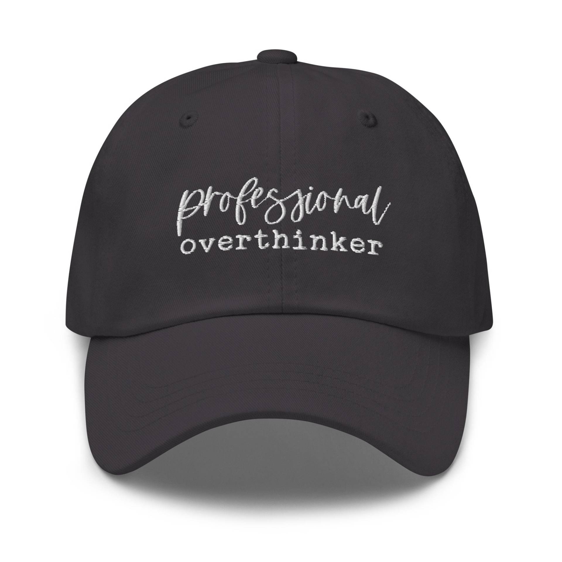 Profi Overthinker Coole Baseball Mütze Für Frauen Lustige Papa Männer Bestickte Lustiges Geschenk von LoveMeLoveMyShirts