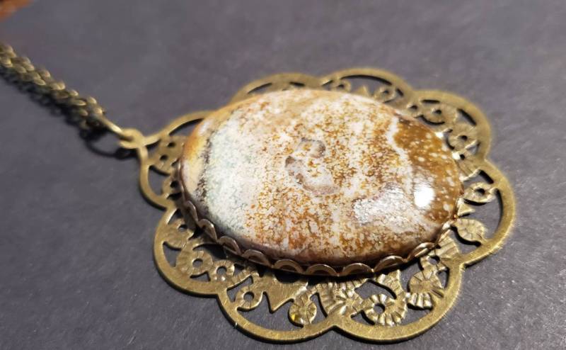 Jasper in Bronze Halskette von LoveRocksLapidary
