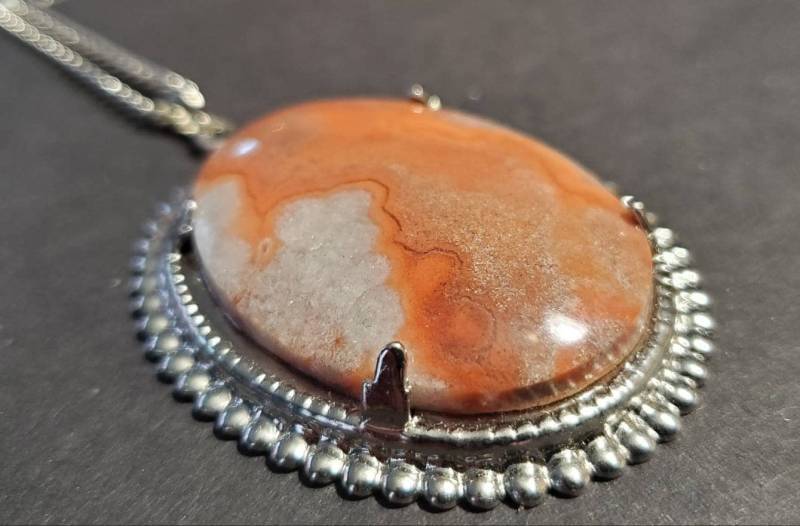 statement Schmuck-Lacey Lace Agate Halke von LoveRocksLapidary