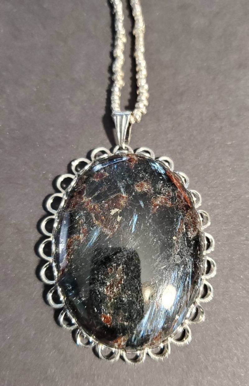 statement-stück-Astrophylite Halskette von LoveRocksLapidary