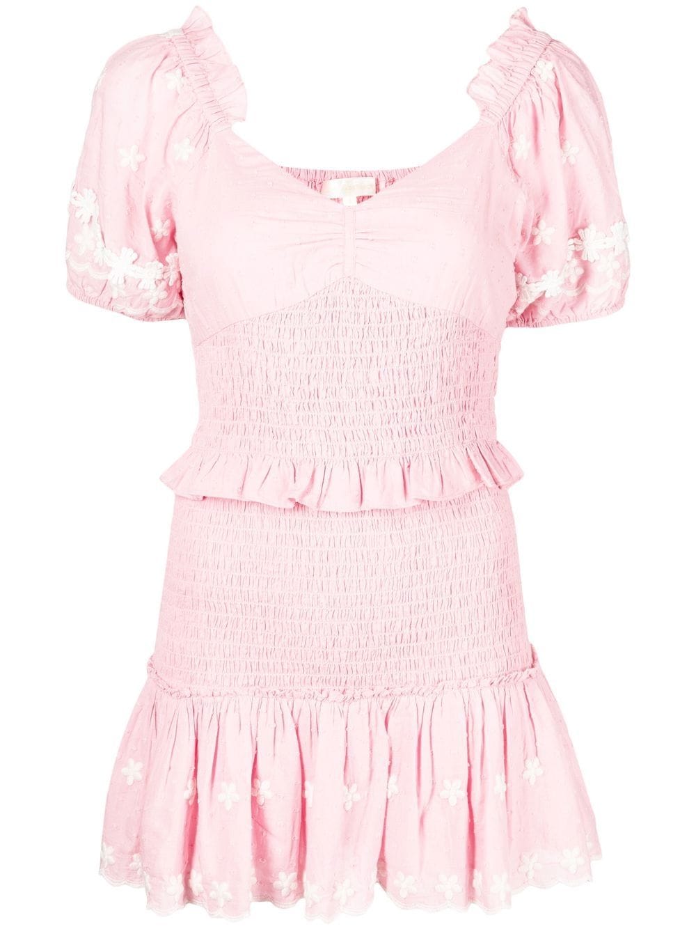 LoveShackFancy Jarraj Kleid - Rosa von LoveShackFancy