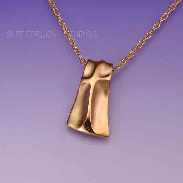 14K Gold-Fill, Schildkreuz-Anhänger, Größere Handgefertigte Christliche Halskette, Einschließlich Gold-Fill 18 " - 24" Kette 14K Gold-Fill, Schildkreuz-Anhänger, Größere Handgefertigte Christliche Halskette, Einschließlich Gold-Fill 18 " - 24" Kette von LoveSoWide