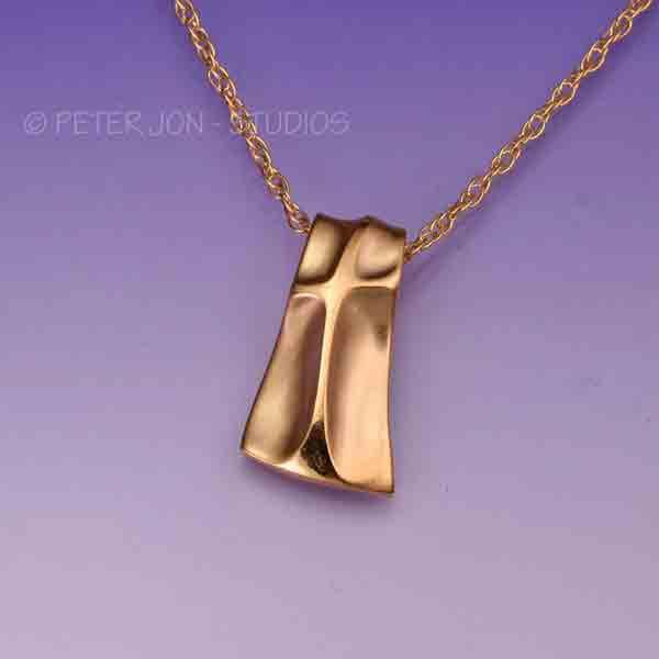 14K Gold-Fill, Schildkreuz-Anhänger, Größere Handgefertigte Christliche Halskette, Einschließlich Gold-Fill 18 " - 24" Kette 14K Gold-Fill, Schildkreuz-Anhänger, Größere Handgefertigte Christliche Halskette, Einschließlich Gold-Fill 18 " - 24" Kette von LoveSoWide