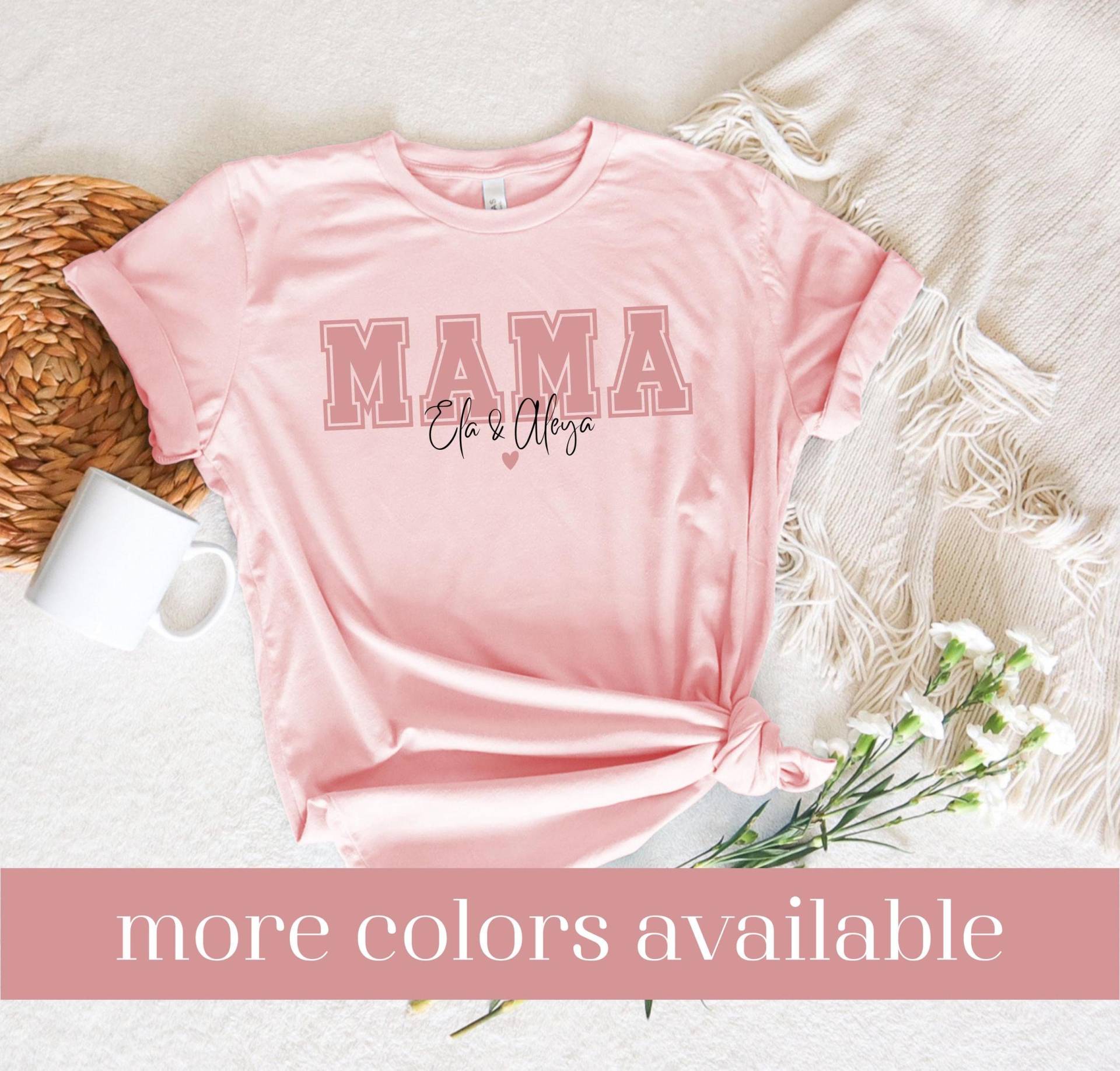 Customize Mama Shirt, Babyshower Gift, Birth Mom To Be Personalized Mothersday New Gift von LoveSuDesignShop