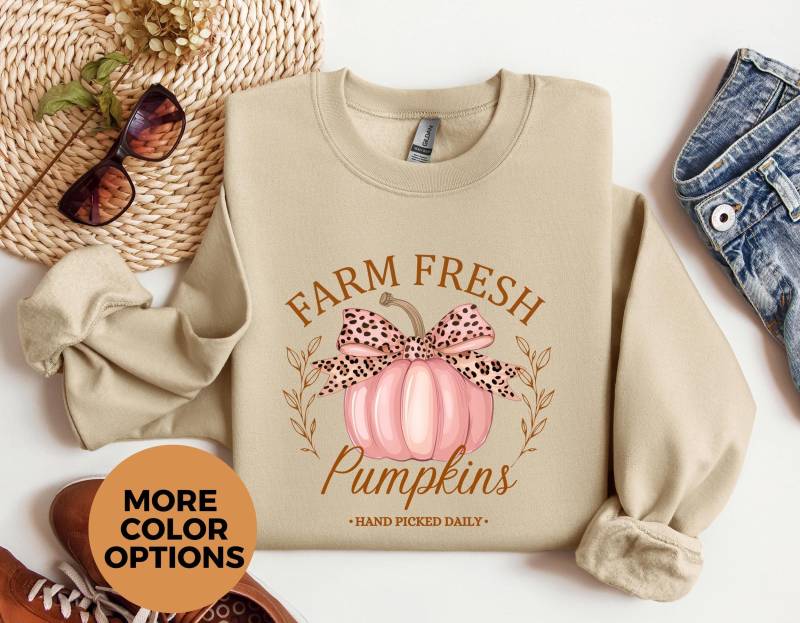 Cute Pumpkin Sweater, Cozy Fall Autumn Fashion, Thanksgiving Halloween Herbst Pulli von LoveSuDesignShop