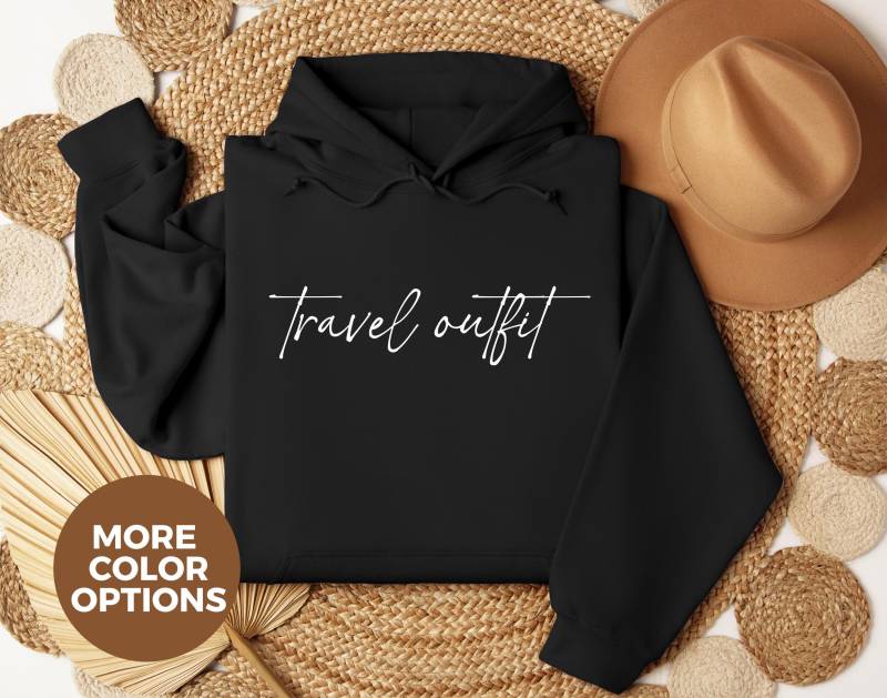 Travel Hoodie, Vacation Lover Hoodie, Adventure Airplane Mode Hoodie, Wanderlust Airport Outfit, Outfit von LoveSuDesignShop
