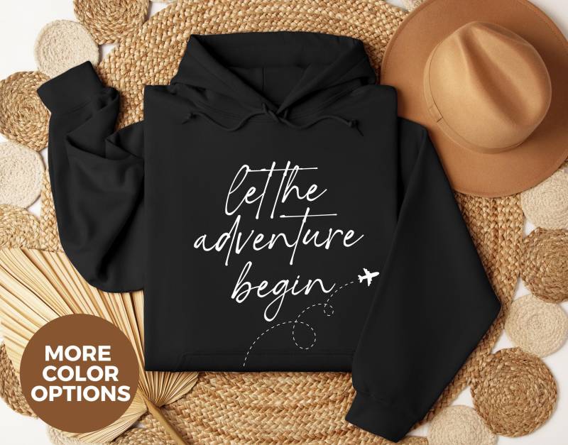 Travel Hoodie, Vacation Lover Hoodie, Adventure Airplane Mode Hoodie, Wanderlust Airport Outfit, Sweater von LoveSuDesignShop