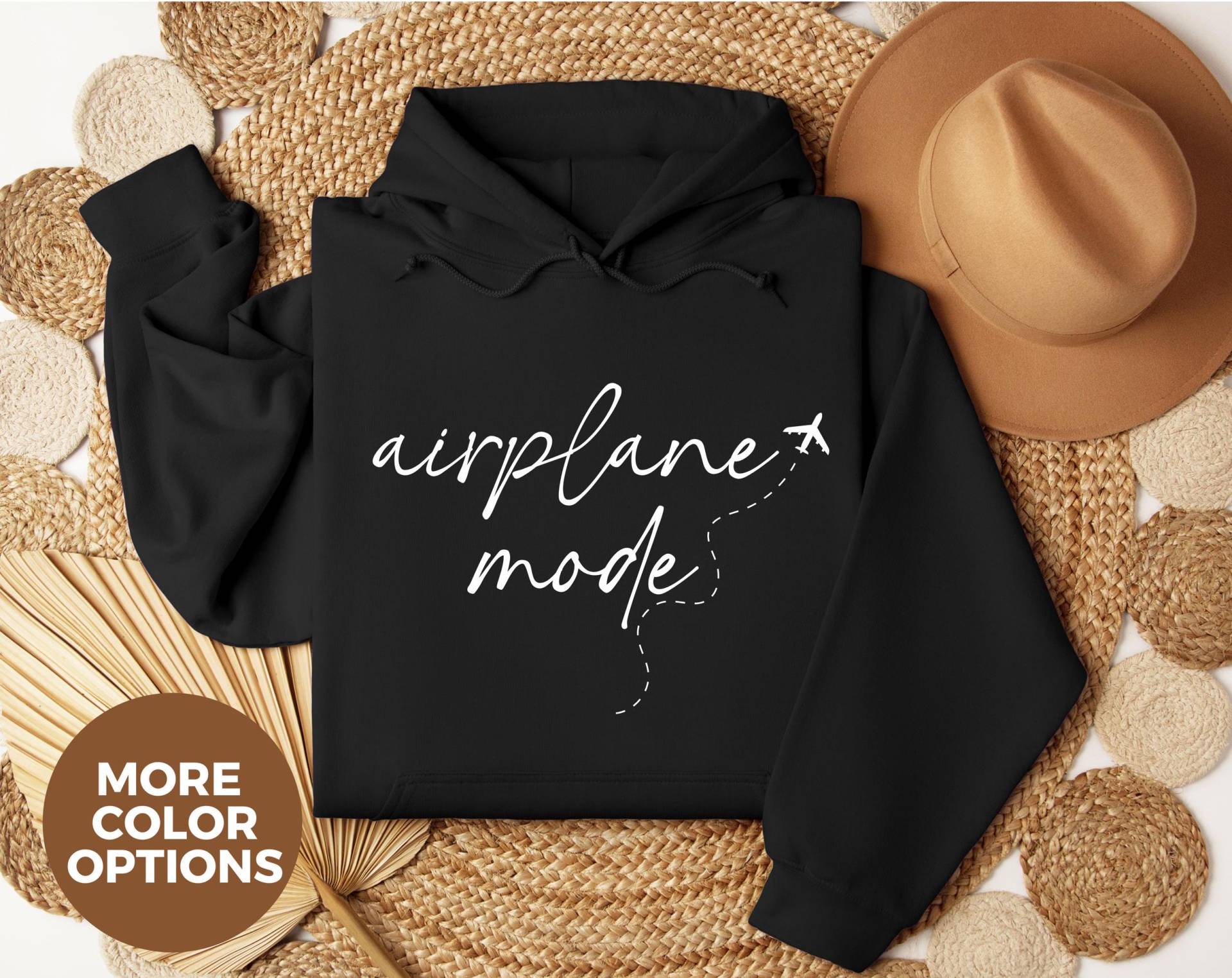 Travel Hoodie, Vacation Lover Hoodie, Adventure Airplane Mode Hoodie, Wanderlust Airport Outfit, Sweater von LoveSuDesignShop