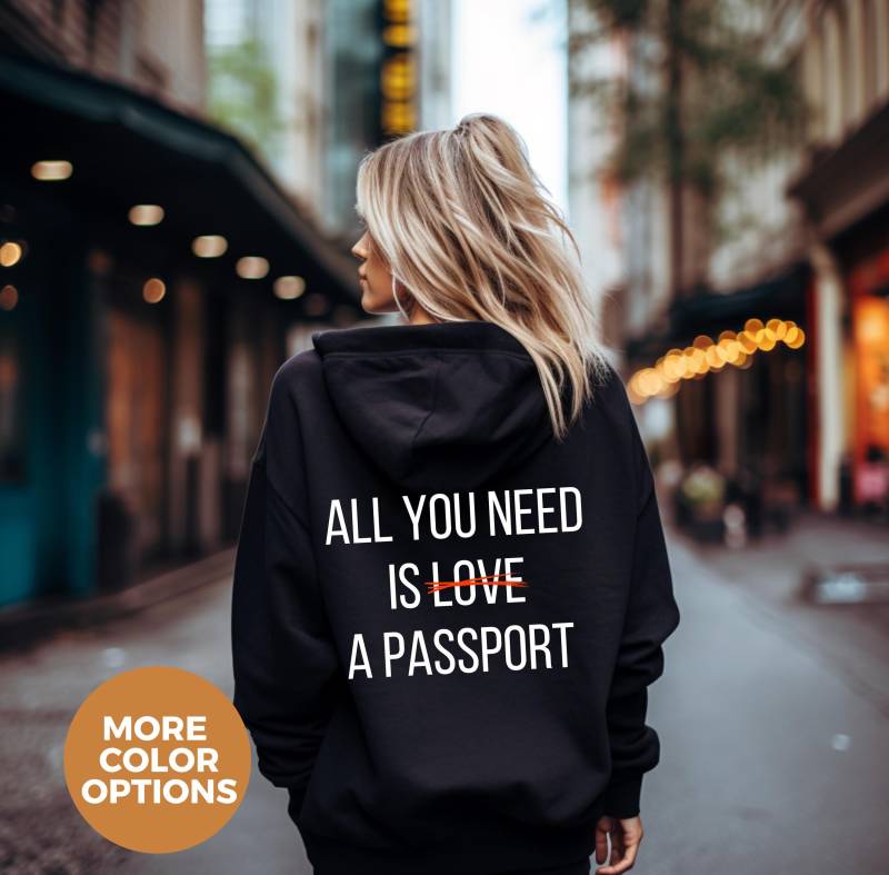 Travel Hoodie, Vacation Lover Hoodie, Adventure Airplane Mode Hoodie, Wanderlust Airport Outfit, Sweater von LoveSuDesignShop