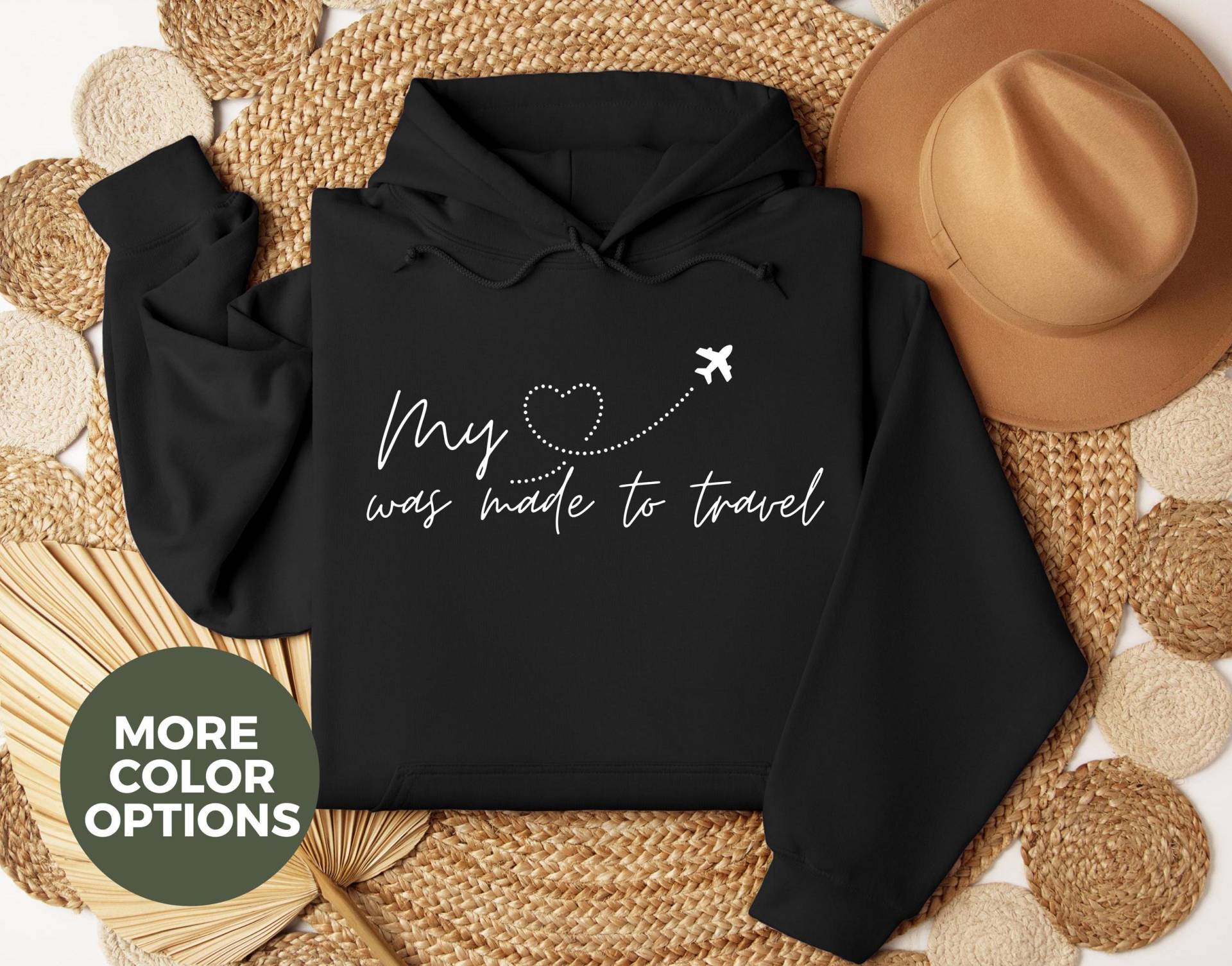 Travel Hoodie, Vacation Lover Hoodie, Adventure Airplane Mode Hoodie, Wanderlust Airport Outfit, Sweater von LoveSuDesignShop