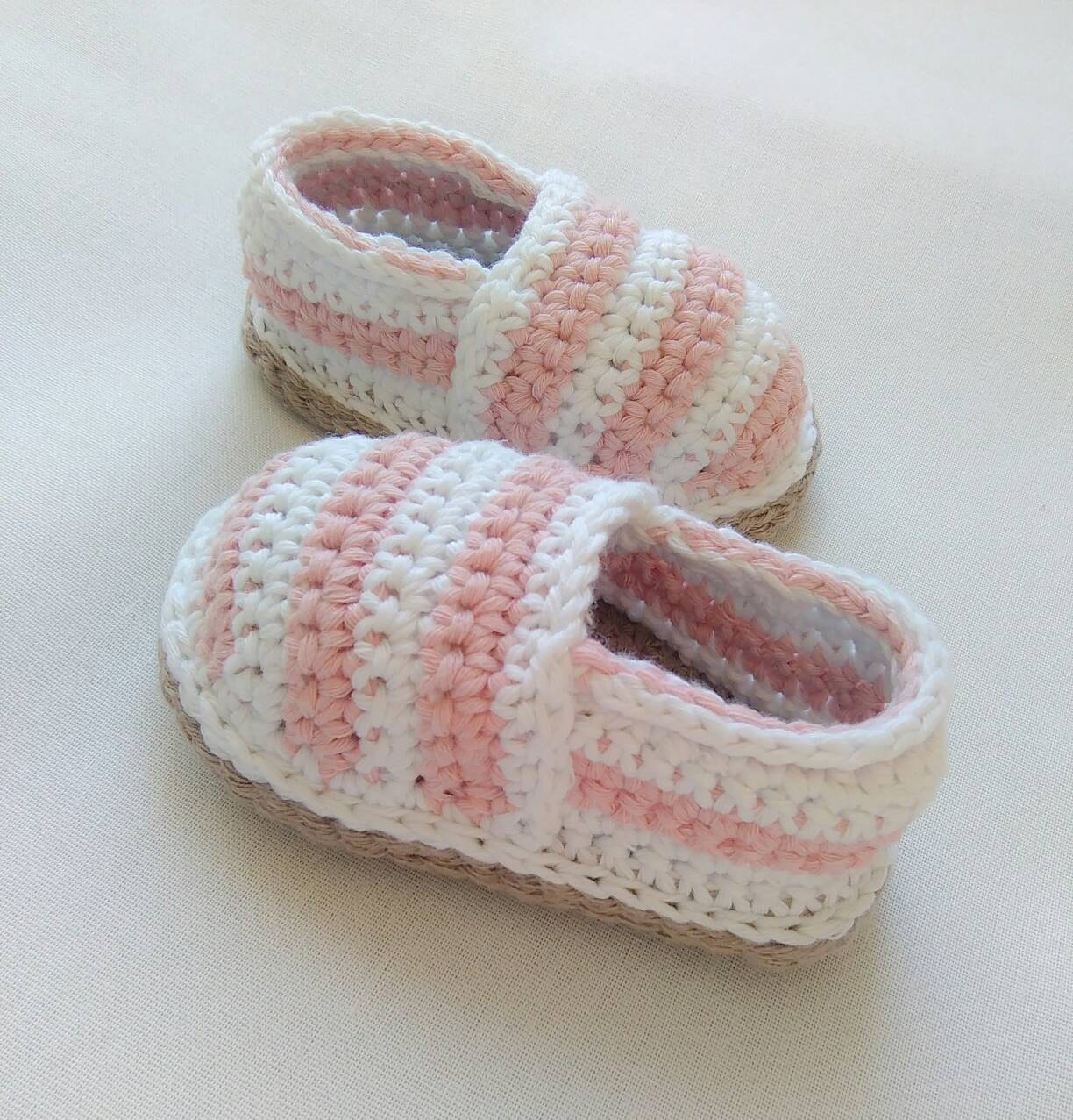Gehäkelte Babyschuhe, Espadrilles, Gehäkelte Mädchenschuhe, Geschenk Für Baby, Babyschuhe Gehäkelte Babyschuhe, Espadrilles, Gehäkelte Mädchenschuhe, Geschenk Für Baby, Babyschuhe von LoveTakesCare