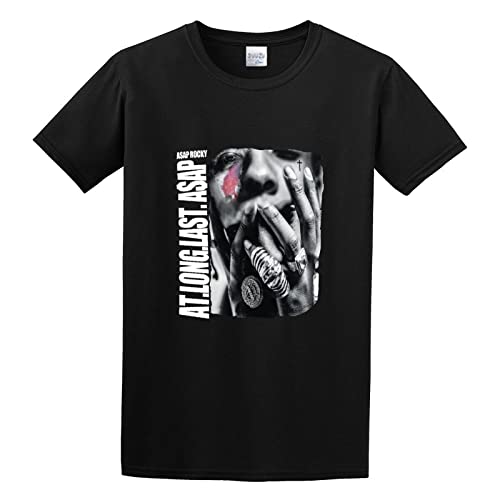 A$Ap Rocky at Long Last Mob ASAP Articles Merch T-Shirt Black L von LoveVow