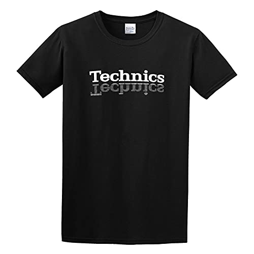 Technics TurntableO Neck Men T-Shirt T-Shirt Black XL von LoveVow
