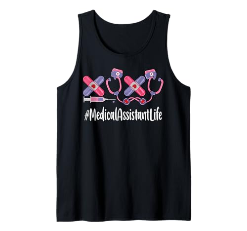 Medical Assistant Valentinstag Frauen Herz Stethoskop Tank Top Medical Assistant Valentinstag Frauen Herz Stethoskop Tank Top von LoveWear.