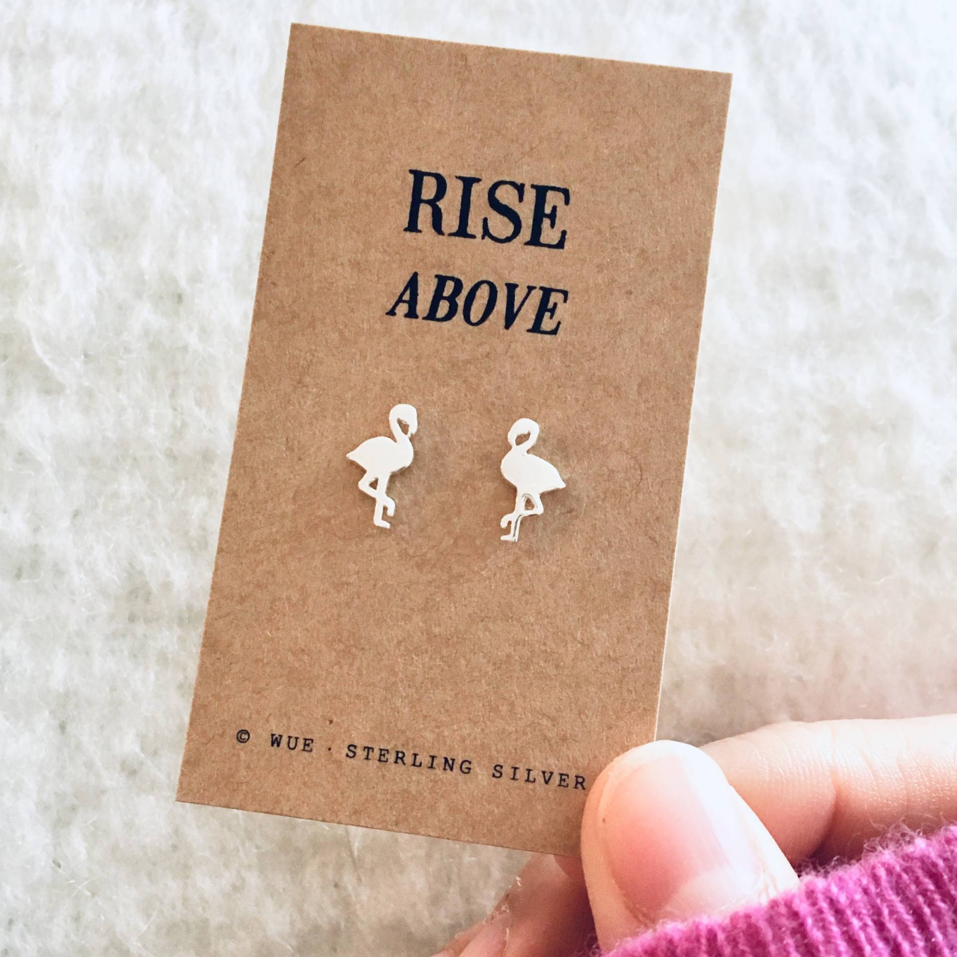 Aufstieg Über Silber Flamingo Ohrringe, Sterling Ohrstecker, Personalisierte Geschenk Für Sie Aufstieg Über Silber Flamingo Ohrringe, Sterling Ohrstecker, Personalisierte Geschenk Für Sie von LoveWue