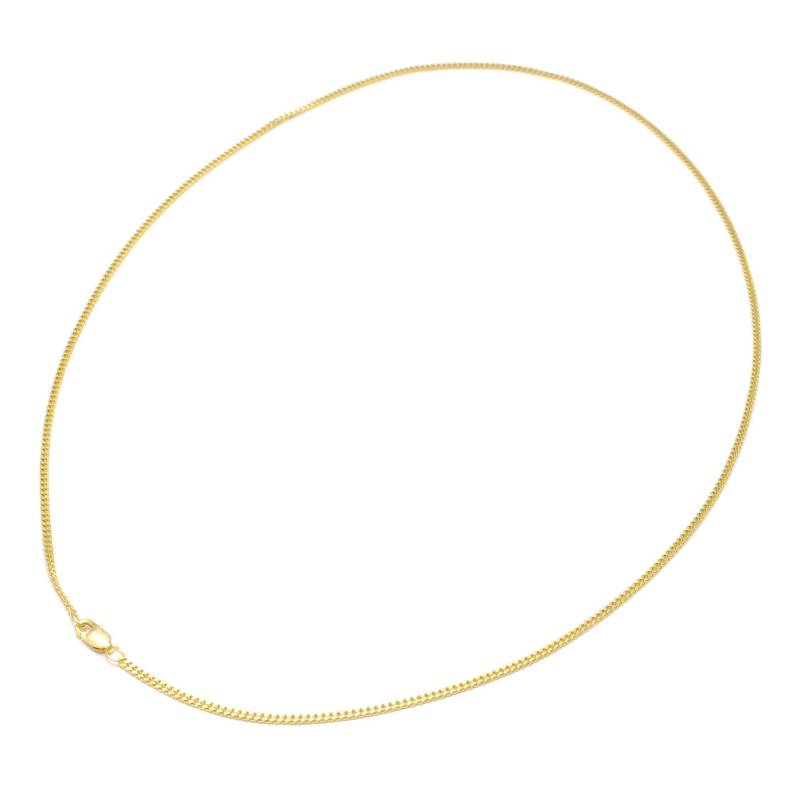 50 cm Panzerkette P40, 925 Sterling Silber, Flachpanzerkette Halskette, Gliederkette Silberkette Fein, Kette Für Anhänger Zart, Damenkette von LoveYourDiamonds