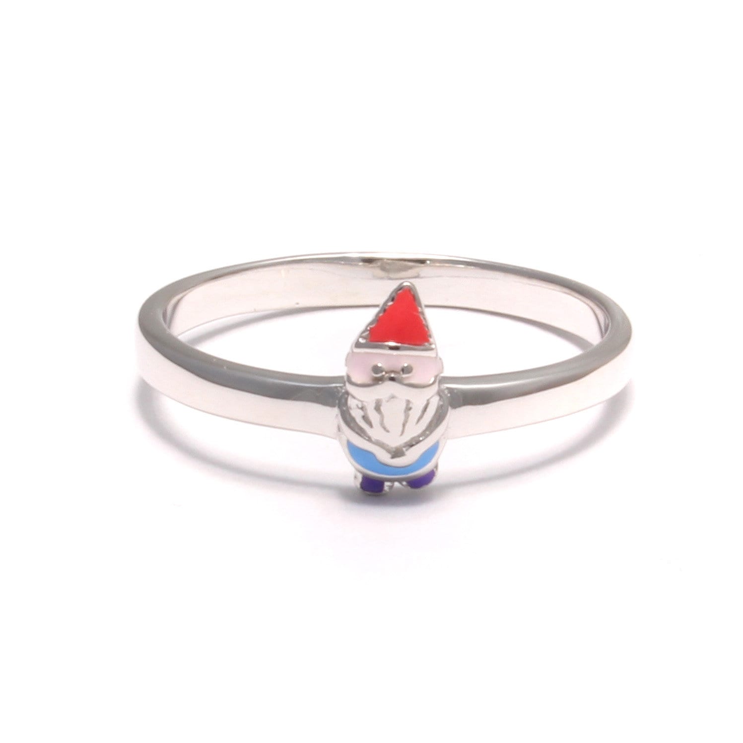 925 Sterling Silber Kinderring Mit Einem Kleinen Heinzelmännchen, Cute Ring, Child Ring Silber, Für Kinder, Kinderschmuck von LoveYourDiamonds