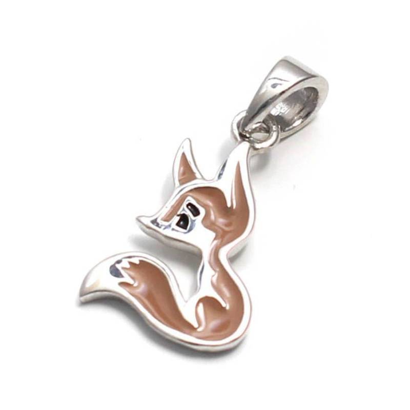 Fuchs Anhänger 925 Sterling Silber, Anhänger, Silber Schmuck, Kawaii von LoveYourDiamonds