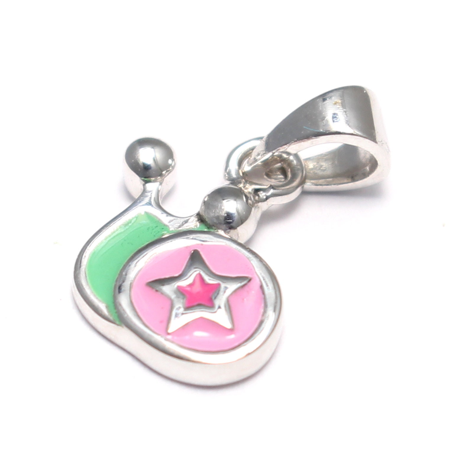 Schnecken Anhänger 925 Sterling Silber, Schnecke Baby Kettenanhänger, Kinderschmuck Kette Mädchen, Silber Kawaii Schmuck, Kinderkette von LoveYourDiamonds